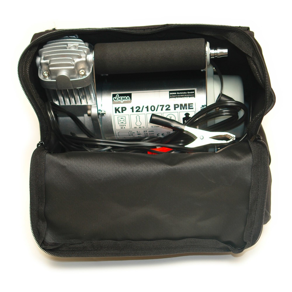 Produktabbildung Nr. 2: 12-Volt-Kompressor, Arbeitsdruck max. 150 psi (10 bar), Schlauchlänge 3,3 m