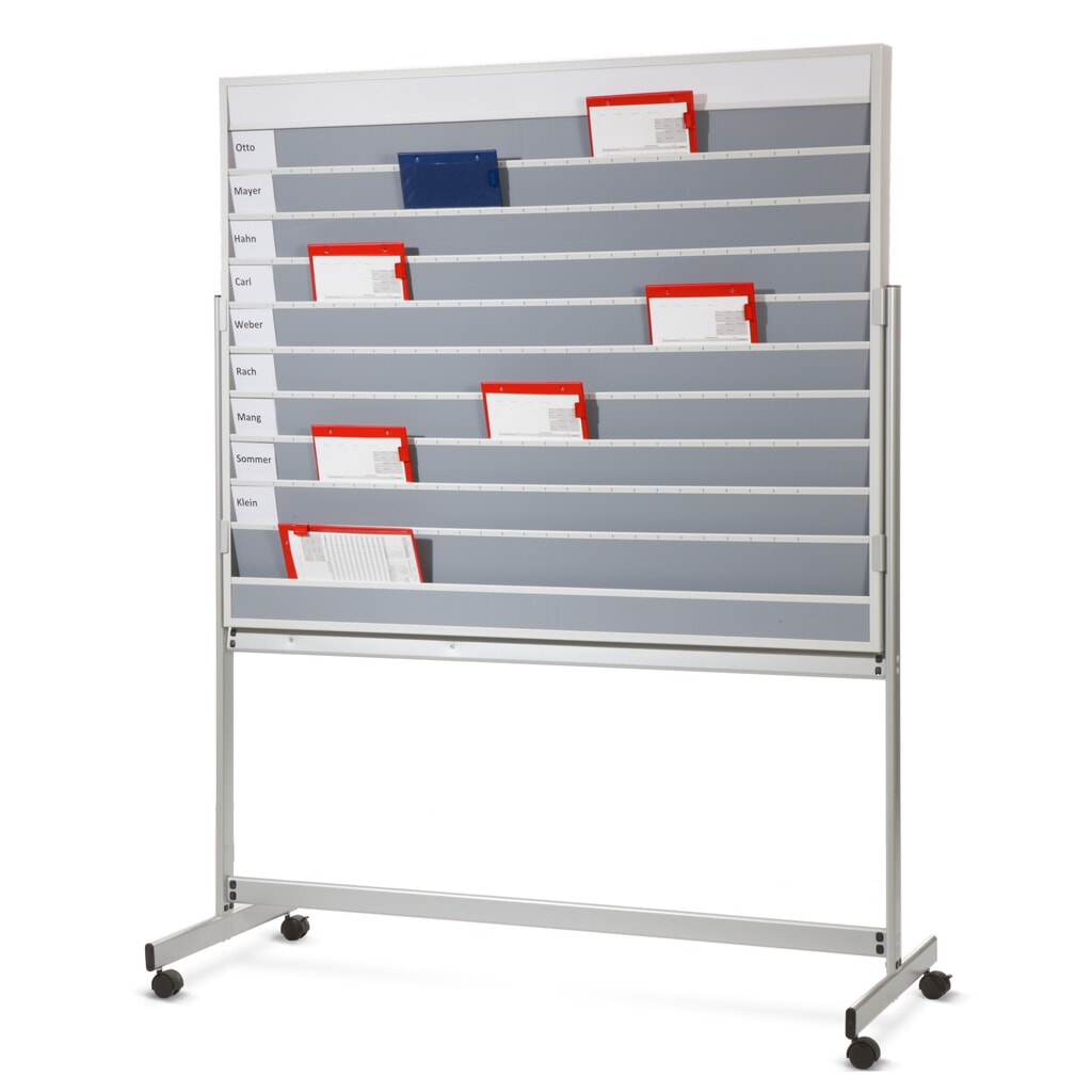 2-in-1 Werkstattplaner MOBIL, Planer und Whiteboard Produktabbildung: 2-in-1 Werkstattplaner MOBIL, Planer und Whiteboard