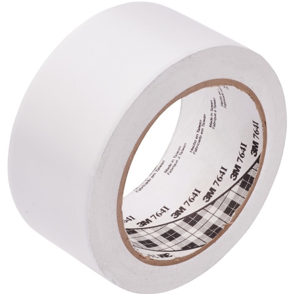 Produktabbildung: 3M™ Allzweck-Weich-PVC-Klebeband 764i, PVC, weiß