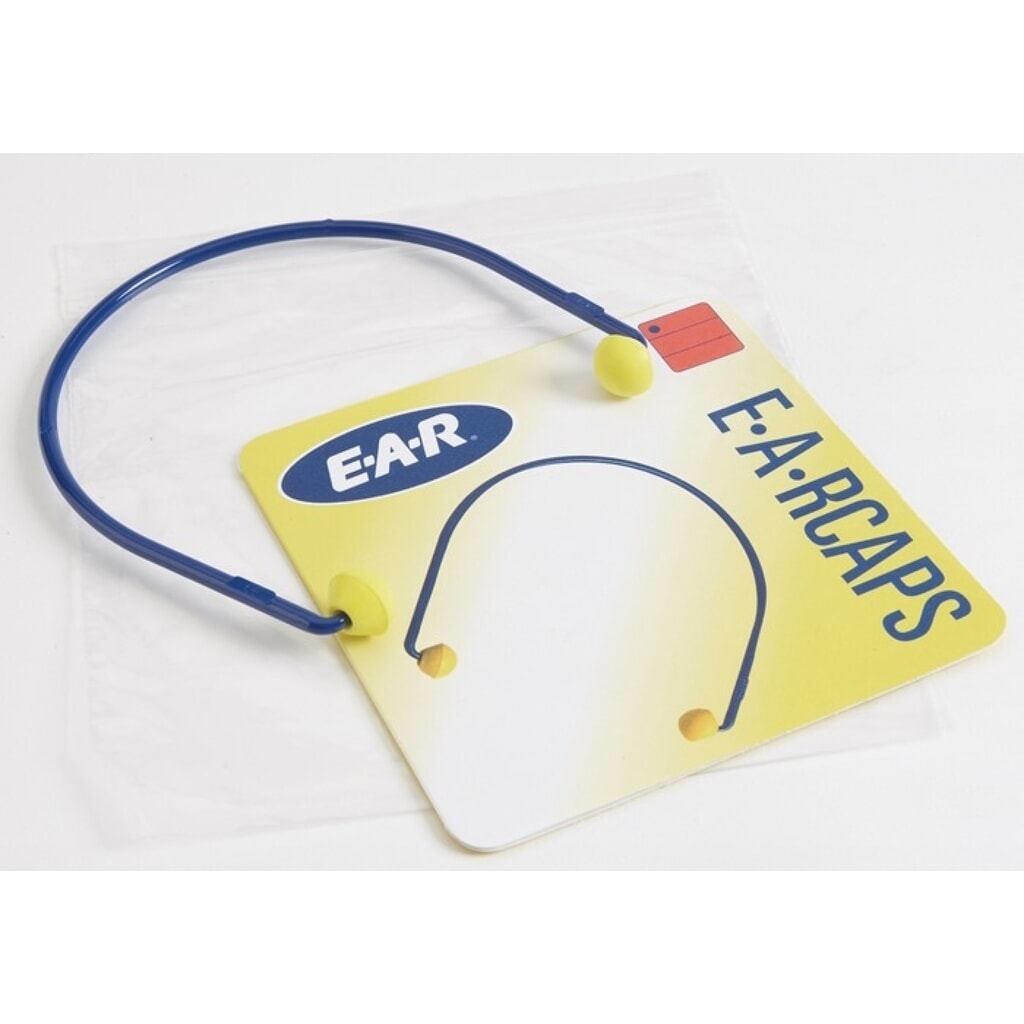 Produktabbildung: 3M™ Bügelgehörschutz E-A-Rcaps™ 200, EN 352-2 SNR=23 dB, Stöpsel austauschbar