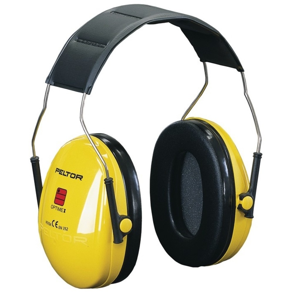 Produktabbildung: 3M™ Gehörschutz OPTIME I, gepolsterter Kopfbügel, EN 352-1 SNR 27 dB, weiche Polsterung