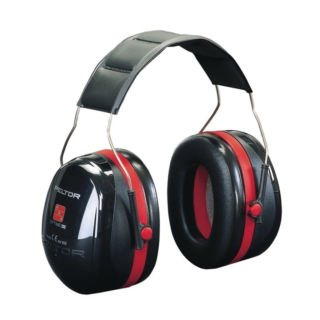 3M™ Gehörschutz OPTIME III, gepolsterter Kopfbügel, EN 352-1-3 SNR 35 dB, doppelschalige Kapseln Produktabbildung: 3M™ Gehörschutz OPTIME III, gepolsterter Kopfbügel, EN 352-1-3 SNR 35 dB, doppelschalige Kapseln