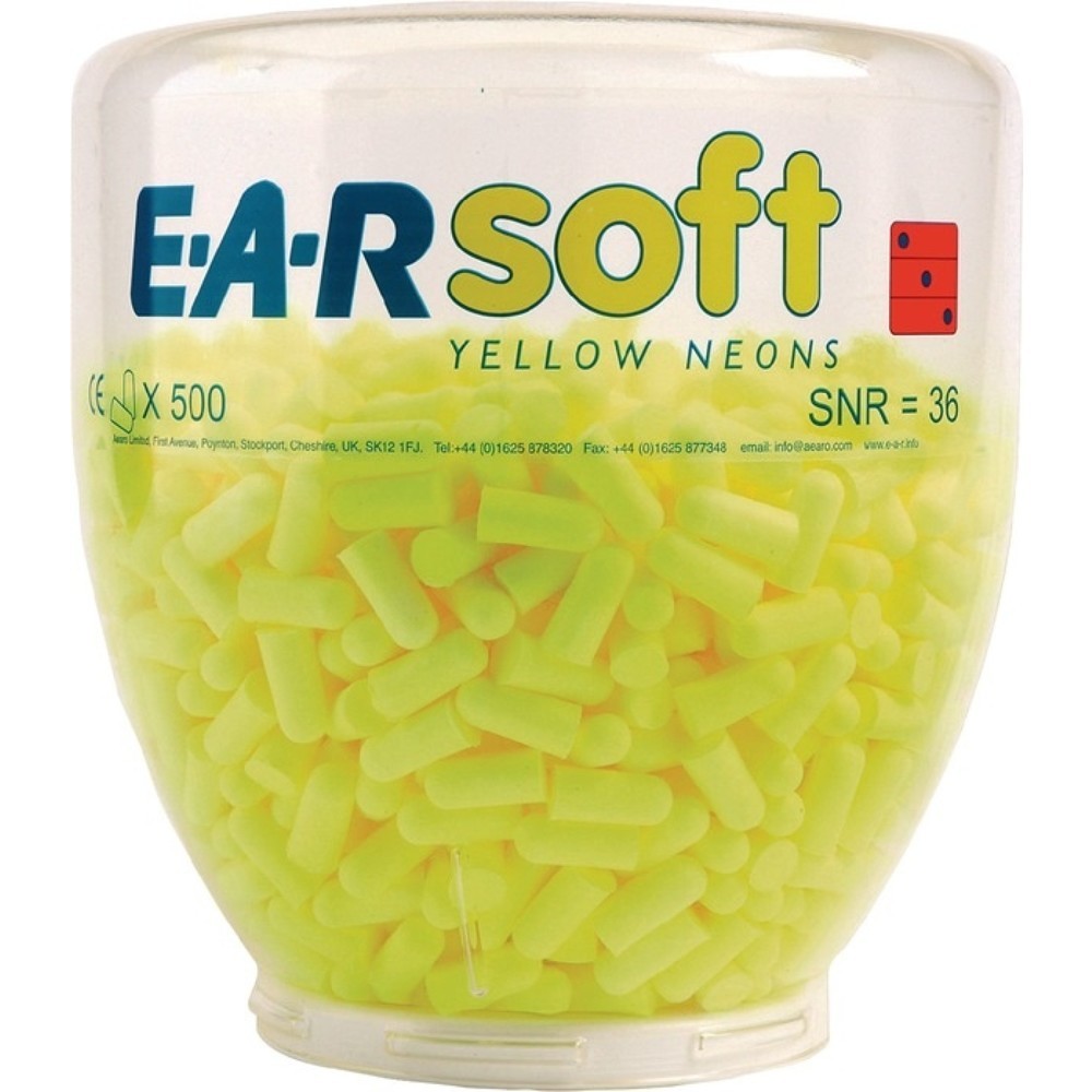 Produktabbildung: 3M™ Gehörschutzstöpsel E-A-RSoft™ Yellow