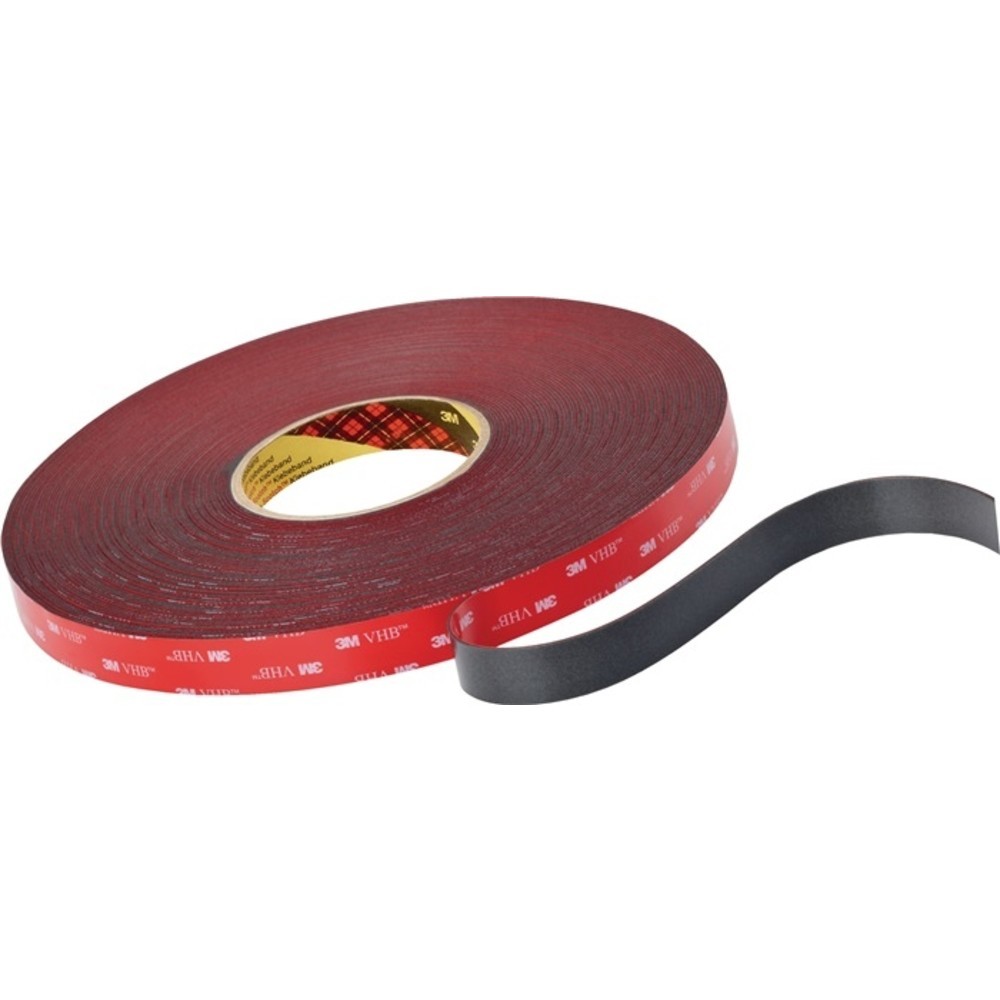 Produktabbildung Nr. 2: 3M Montageband VHB Tape 4611F dunkelgrau L B.19mm Rl.3M