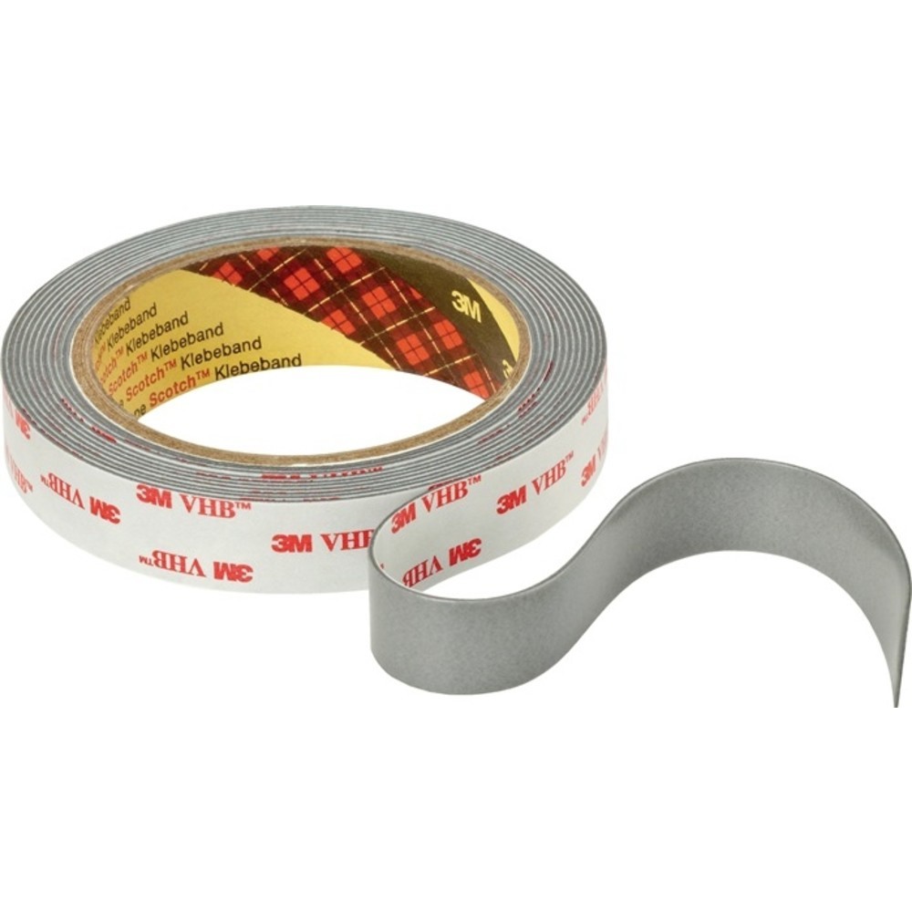 Produktabbildung Nr. 2: 3M Montageband VHB Tape 4941P grau L B.19mm Rl.3M