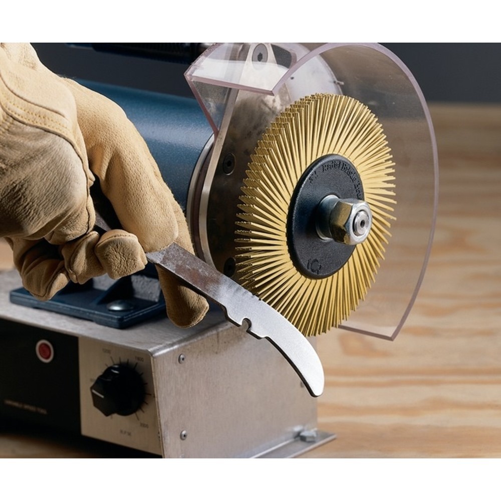 Produktabbildung Nr. 2: 3M™ Radialbürstenscheibe BB-ZB Typ A, Ø150xB12x25,4mm 50, Cubitron