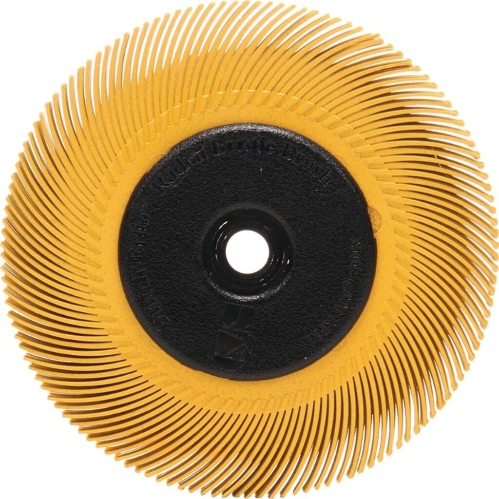 Produktabbildung: 3M™ Radialbürstenscheibe BB-ZB Typ A, Ø150xB12x25,4mm 36, Cubitron