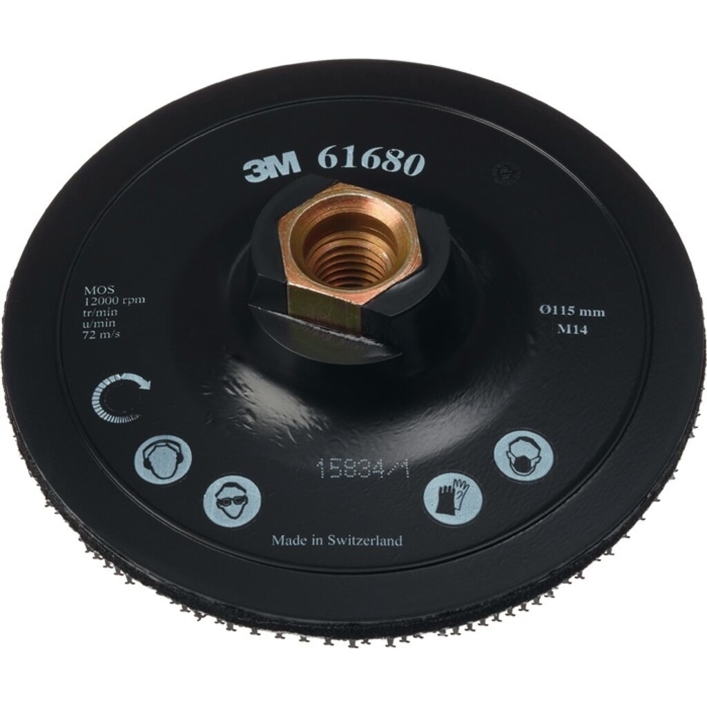 3M™ Stützteller Scotch Brite™ DH-AC, Durchmesser 115 mm, M14 Produktabbildung: 3M™ Stützteller Scotch Brite™ DH-AC, Durchmesser 115 mm, M14