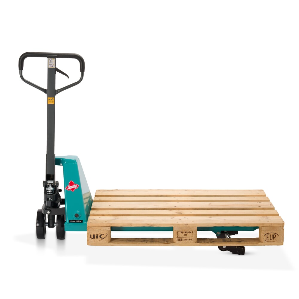 Produktabbildung Nr. 3: 4-Wege-Handhubwagen Ameise® PTM 2.5 Cross, Tragfähigkeit 2.500 kg/1.500 kg, Gabellänge 1.150 mm, Polyurethan