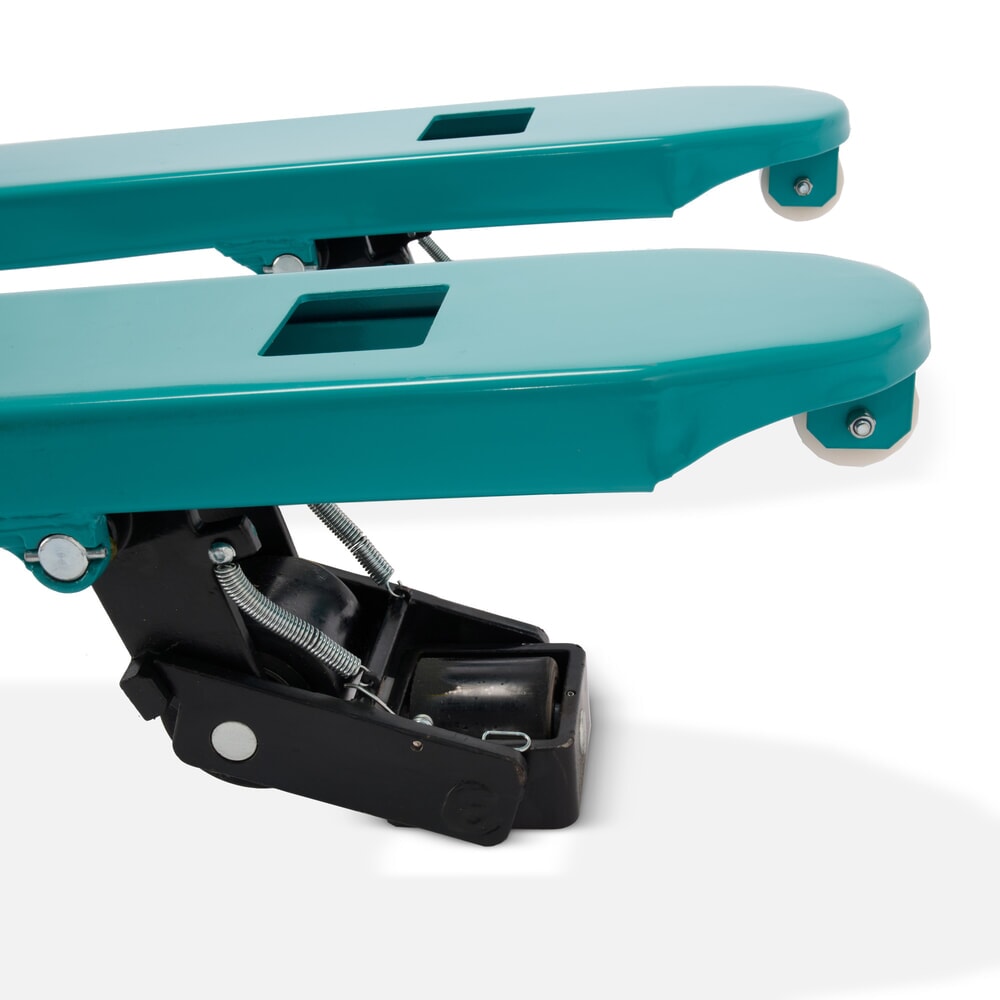 Produktabbildung Nr. 6: 4-Wege-Handhubwagen Ameise® PTM 2.5 Cross, Tragfähigkeit 2.500 kg/1.500 kg, Gabellänge 1.150 mm, Polyurethan