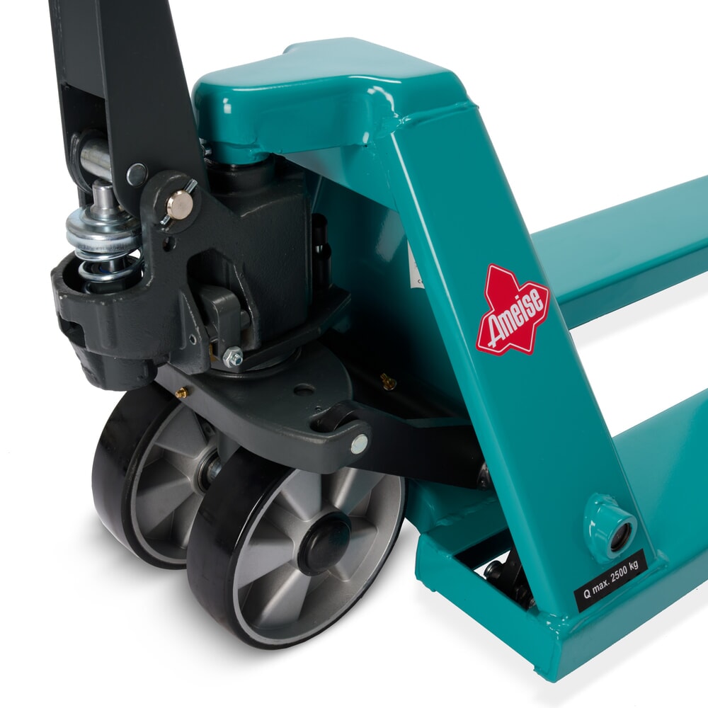 Produktabbildung Nr. 8: 4-Wege-Handhubwagen Ameise® PTM 2.5 Cross, Tragfähigkeit 2.500 kg/1.500 kg, Gabellänge 1.150 mm, Polyurethan