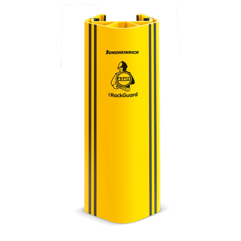 A-SAFE Anfahrschutz für Regale RackGuard (S) LLR aus MEMAPLEX®, Innenmaß HxBxT 600 x 85 x 80 mm Produktabbildung: A-SAFE Anfahrschutz für Regale RackGuard (S) LLR aus MEMAPLEX®, Innenmaß HxBxT 600 x 85 x 80 mm
