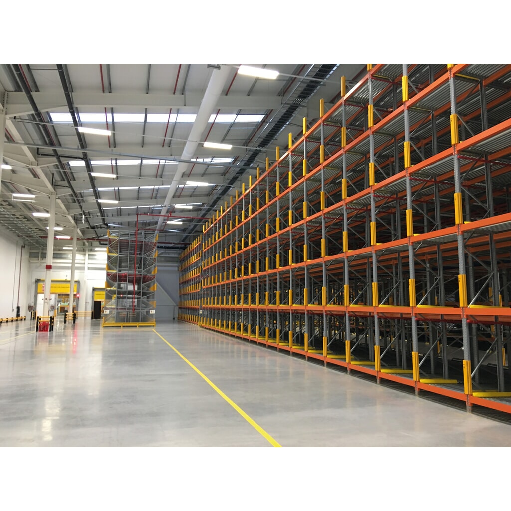 Produktabbildung Nr. 5: A-SAFE Anfahrschutz für Regale RackGuard (S) LLR aus MEMAPLEX®, Innenmaß HxBxT 600 x 85 x 80 mm
