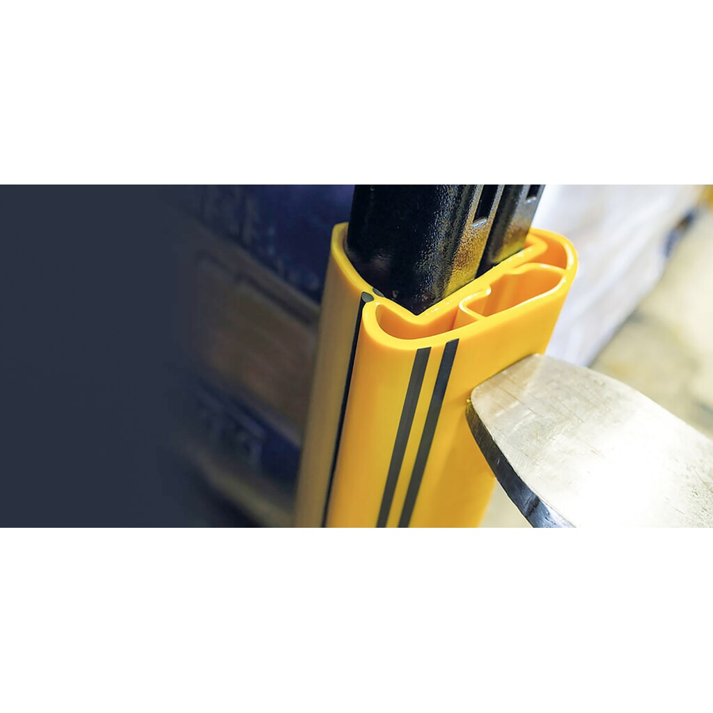 Produktabbildung Nr. 6: A-SAFE Anfahrschutz für Regale RackGuard (S) LLR aus MEMAPLEX®, Innenmaß HxBxT 600 x 85 x 80 mm