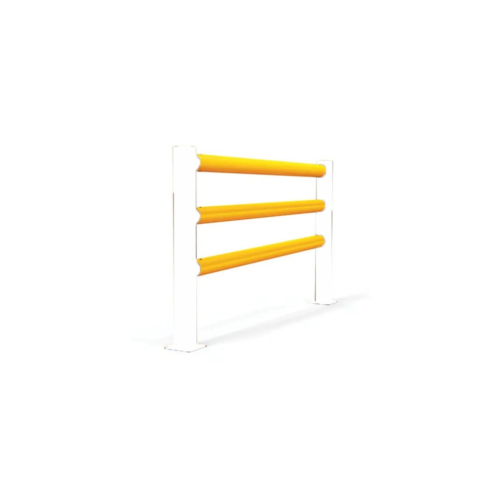 Produktabbildung: A-SAFE Holmsatz für Rammschutzgeländer iFlex als Fußwegtrennung aus MEMAPLEX®, Innen- und Außenbereich, HxB 600 mm Länge