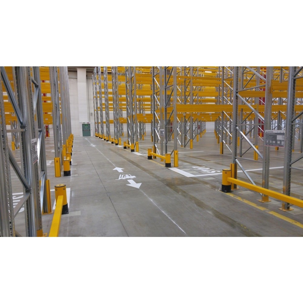 Produktabbildung Nr. 3: A-SAFE Regalendschutz aus MEMAPLEX®, einfach - 1.200 mm Länge