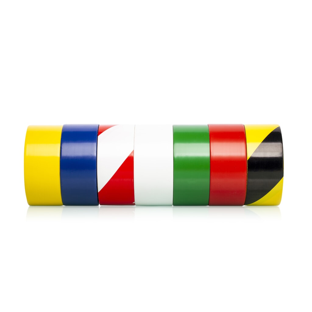 Produktabbildung Nr. 4: A.M.P.E.R.E. Bodenmarkierungsband Traffic Tape Standard, Breite 75 mm, Stärke 0,15 mm, Länge 33 m, gelb