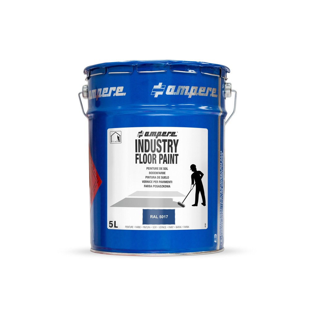 Produktabbildung Nr. 1: A.M.P.E.R.E. Bodenmarkierungsfarbe Traffic Floor Paint, 5 l, blau
