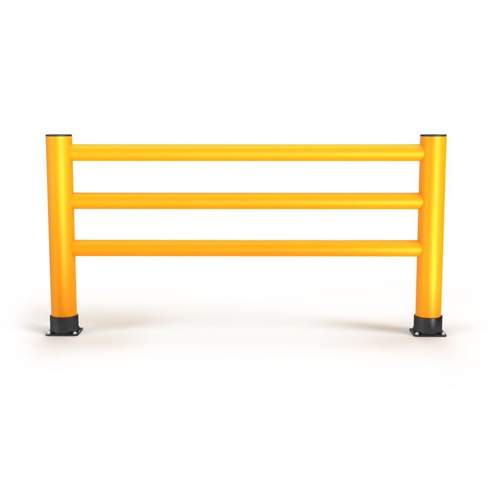 Produktabbildung Nr. 2: A.M.P.E.R.E. Rammschutzgeländer Rack Mammut®, Innen- und Außenbereich, HxL 1.100 x 2.000 mm