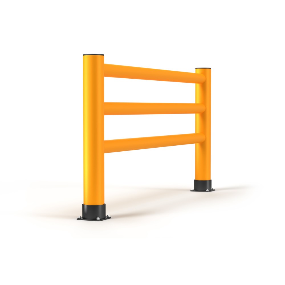 Produktabbildung Nr. 3: A.M.P.E.R.E. Rammschutzgeländer Rack Mammut®, Innen- und Außenbereich, HxL 1.100 x 2.000 mm