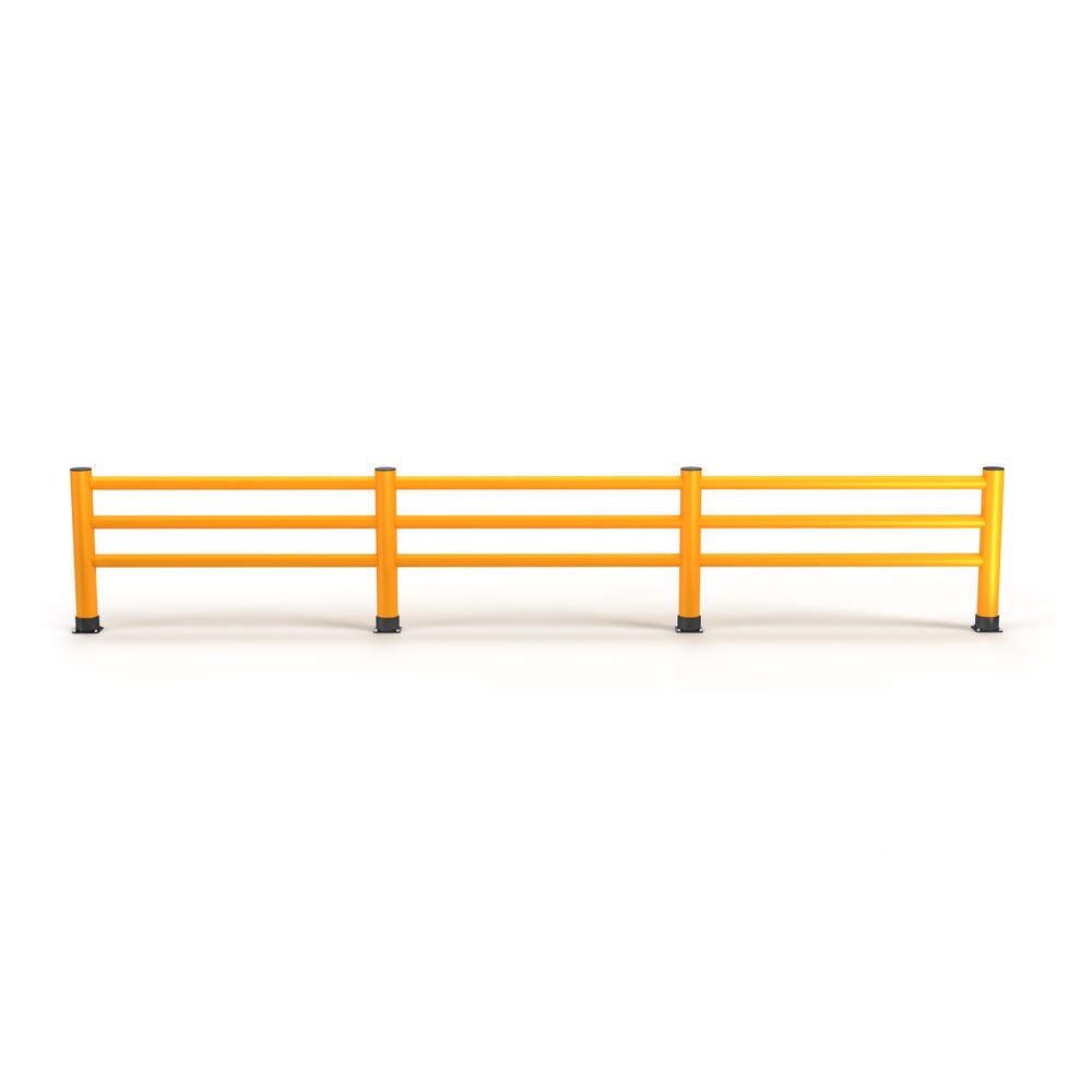 Produktabbildung Nr. 2: A.M.P.E.R.E. Rammschutzgeländer Rack Mammut®, Innen- und Außenbereich, HxL 1.100 x 6.000 mm