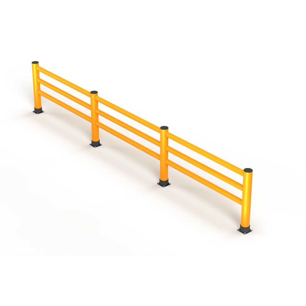 Produktabbildung Nr. 5: A.M.P.E.R.E. Rammschutzgeländer Rack Mammut®, Innen- und Außenbereich, HxL 1.100 x 6.000 mm