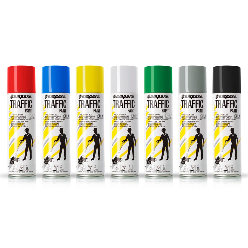 A.M.P.E.R.E. Markierfarbe TRAFFIC 0,5 l, gelb Produktabbildung Nr. 4: A.M.P.E.R.E. Markierfarbe TRAFFIC 0,5 l, gelb