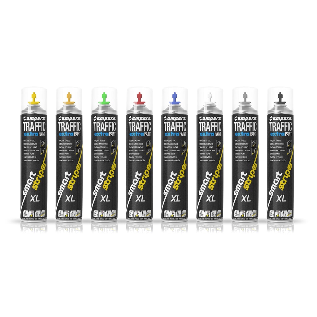 A.M.P.E.R.E. Markierfarbe TRAFFIC extra Paint® XL 0,75 l, schwarz Produktabbildung Nr. 4: A.M.P.E.R.E. Markierfarbe TRAFFIC extra Paint® XL 0,75 l, schwarz