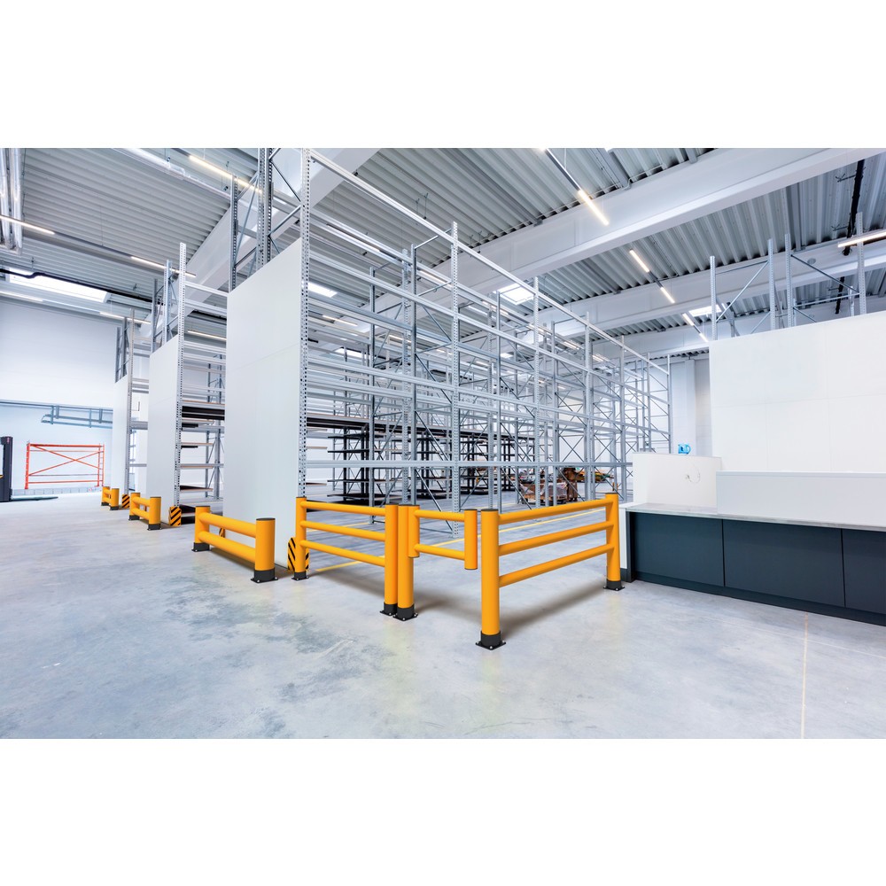 Produktabbildung Nr. 2: A.M.P.E.R.E. Regalendschutz Rack Mammut®, Doppelplanke, Länge 1.200 mm