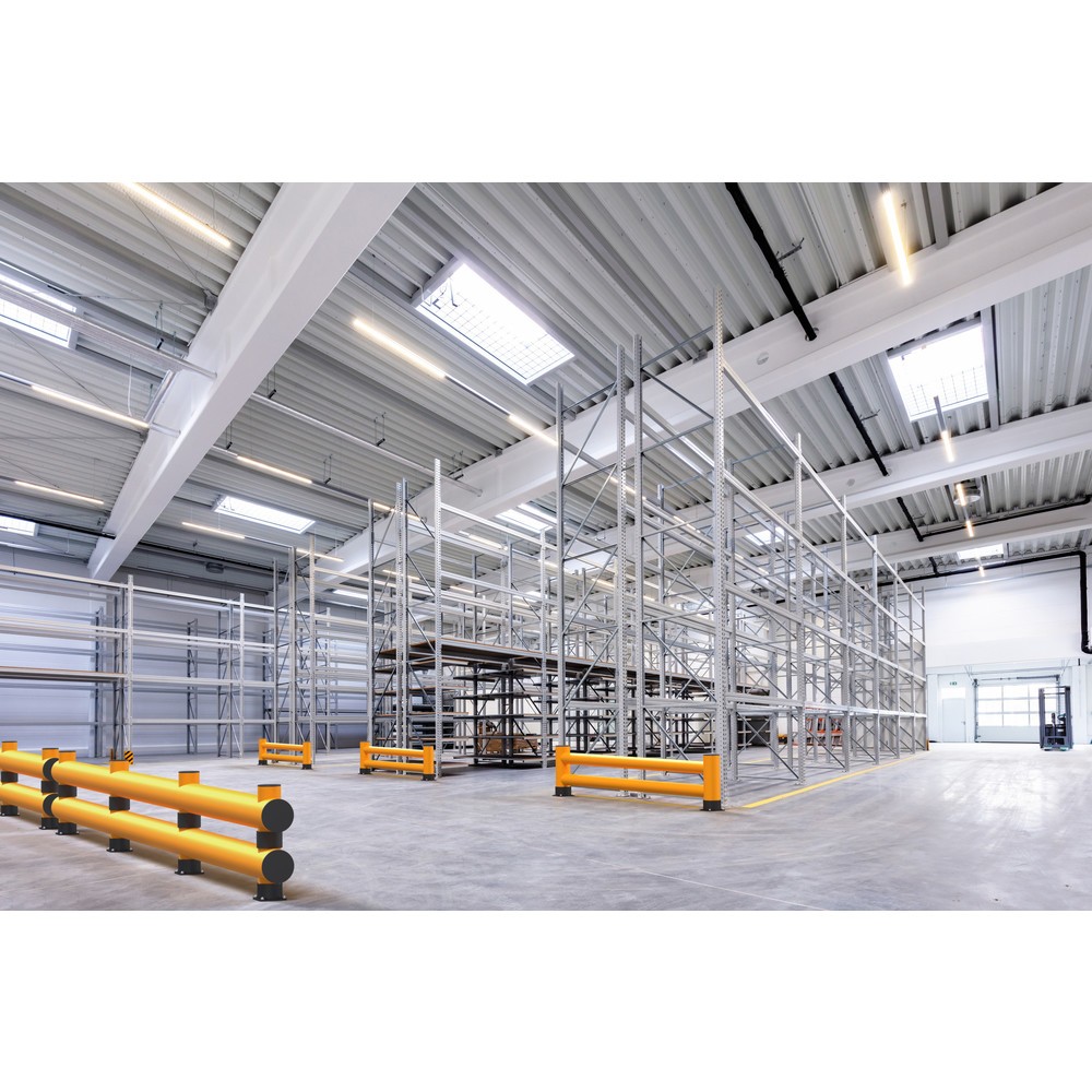 Produktabbildung Nr. 3: A.M.P.E.R.E. Regalendschutz Rack Mammut®, Doppelplanke, Länge 1.200 mm
