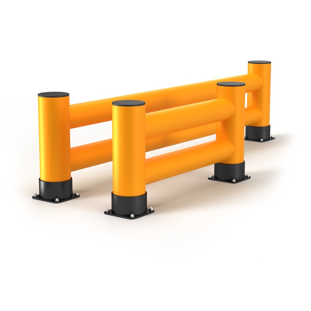 Produktabbildung Nr. 9: A.M.P.E.R.E. Regalendschutz Rack Mammut®, Doppelplanke, Länge 1.200 mm