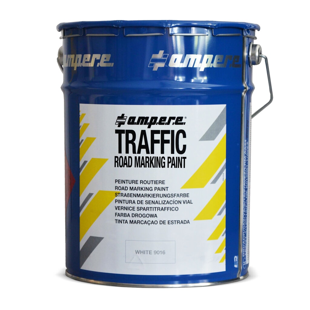 A.M.P.E.R.E. Straßenmarkierungsfarbe TRAFFIC Paint 5 kg, weiß Produktabbildung: A.M.P.E.R.E. Straßenmarkierungsfarbe TRAFFIC Paint 5 kg, weiß