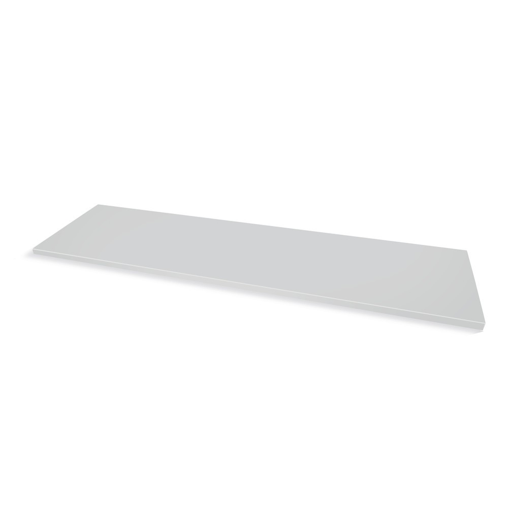 Produktabbildung: Abdeckplatten für C+P Werkstatt-Schiebetürenschrank, BxT 1.600 x 400 mm, lichtgrau