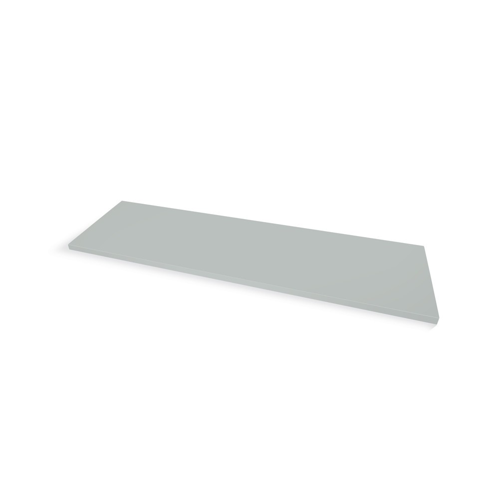 Produktabbildung Nr. 1: Abdeckplatten für C+P Werkstatt-Schiebetürenschrank, BxT 1.200 x 400 mm, lichtgrau