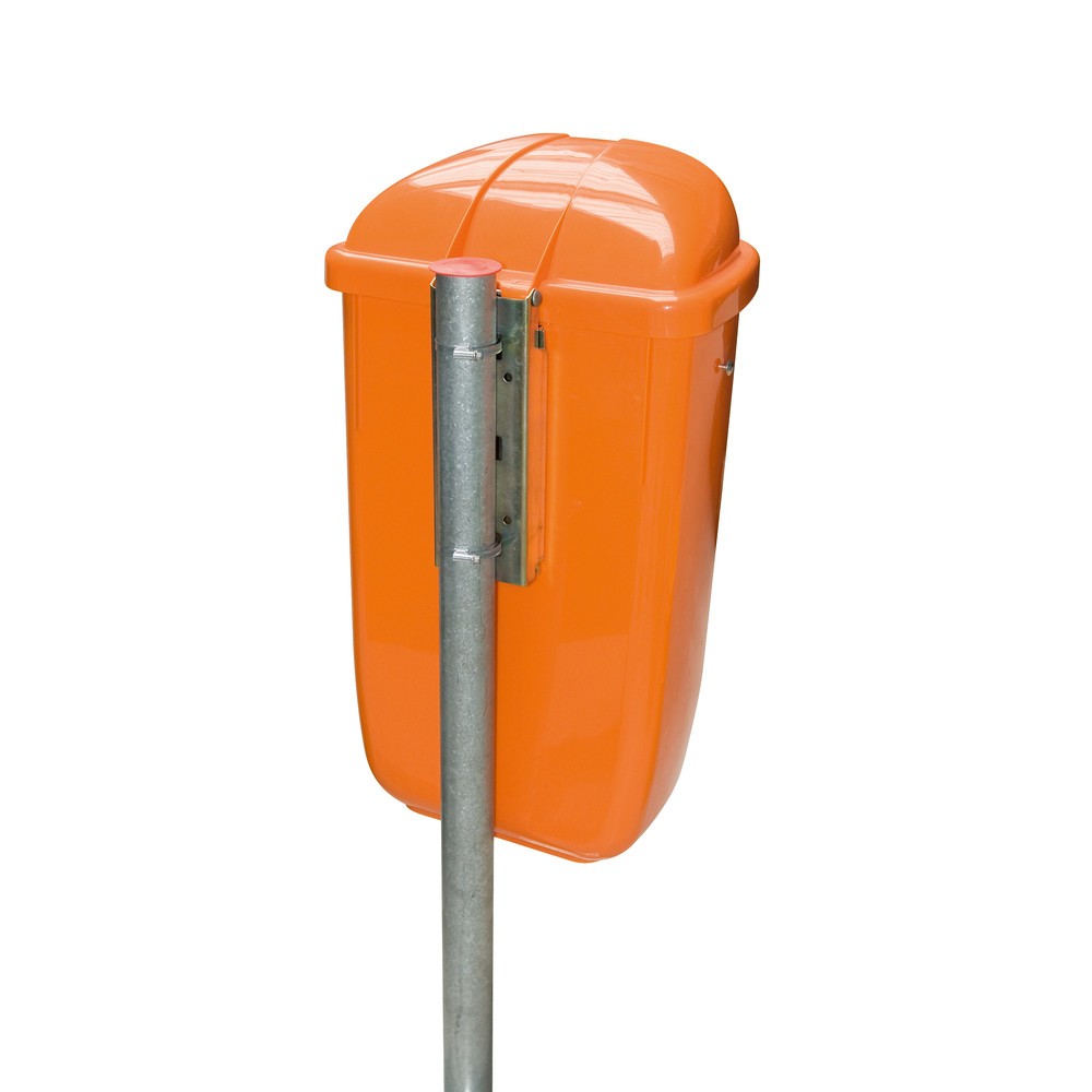 Produktabbildung Nr. 2: Abfallbehälter aus Kunststoff, 50 Liter, orange