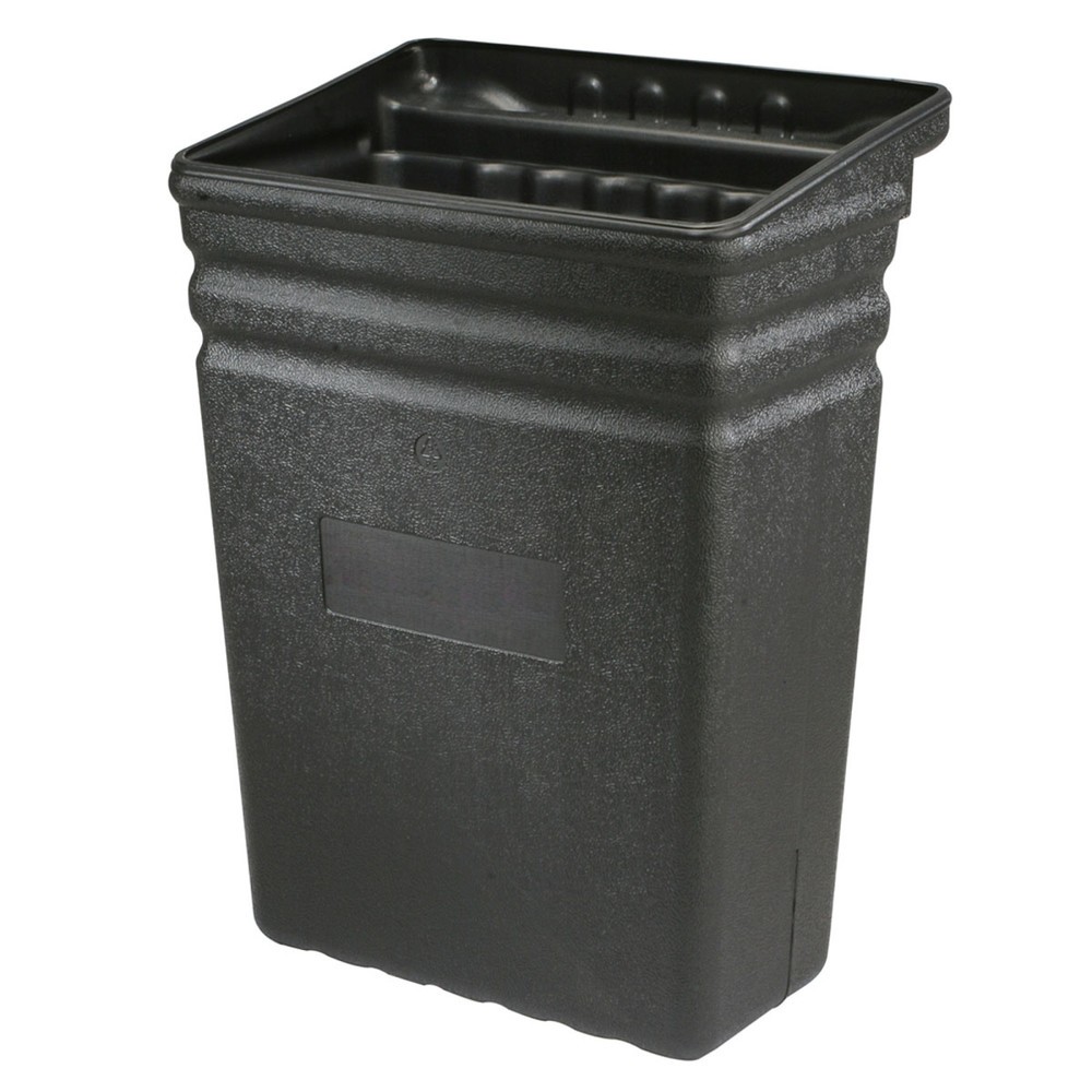 Produktabbildung: Abfallbox groß 808U schwarz (350 x 240 x 470 mm)