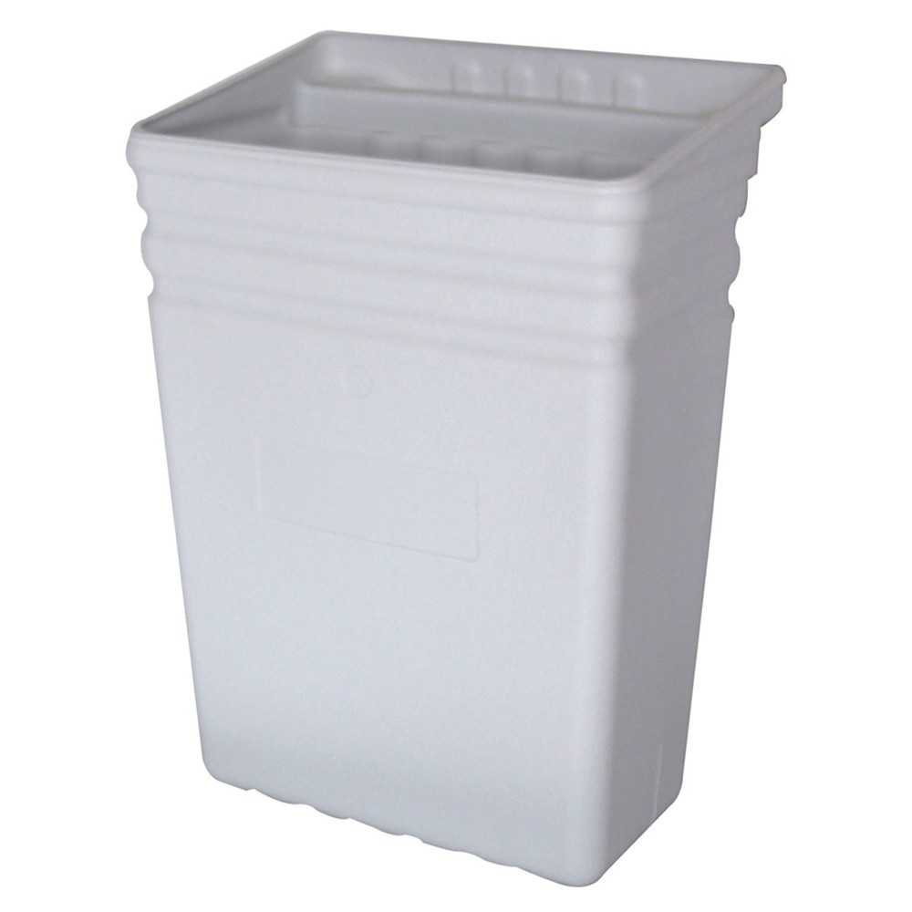 Produktabbildung: Abfallbox groß 808U-3 grau (350 x 240 x 470 mm)