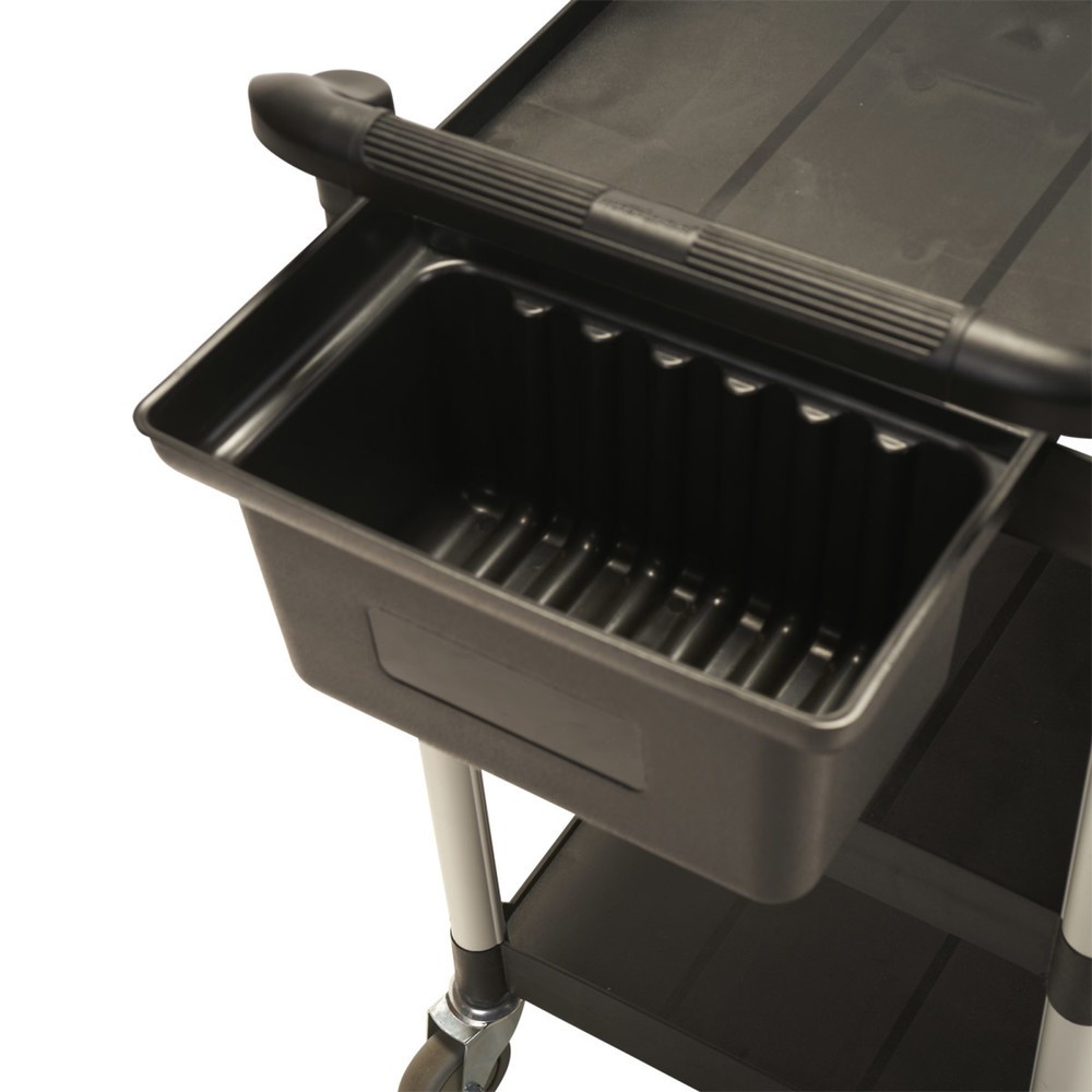 Produktabbildung Nr. 2: Abfallbox klein 808US schwarz (350 x 240 x 200 mm)