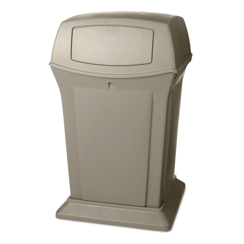 Produktabbildung Nr. 1: Abfallcontainer Rubbermaid Ranger®, 2 Einwurfklappen, 170,3 l, beige
