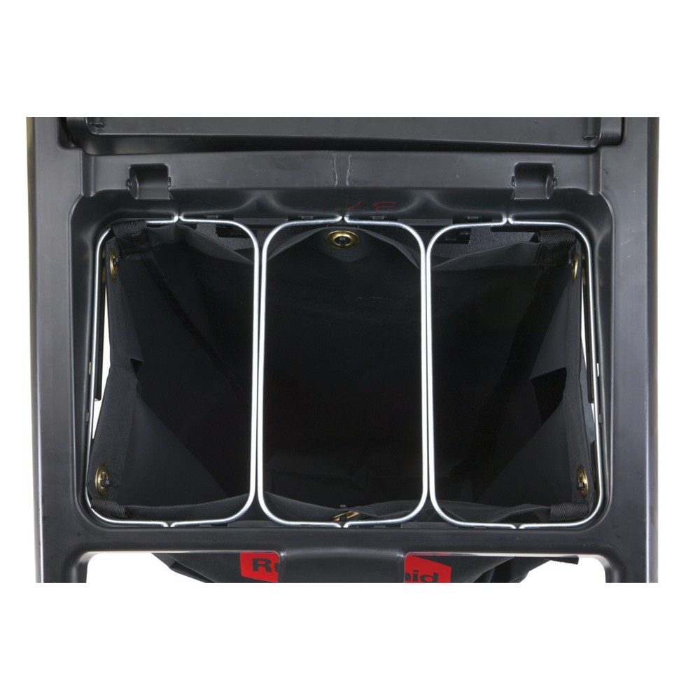 Produktabbildung: Abfallsackhalter für Rubbermaid® Reinigungswagen, dreifach