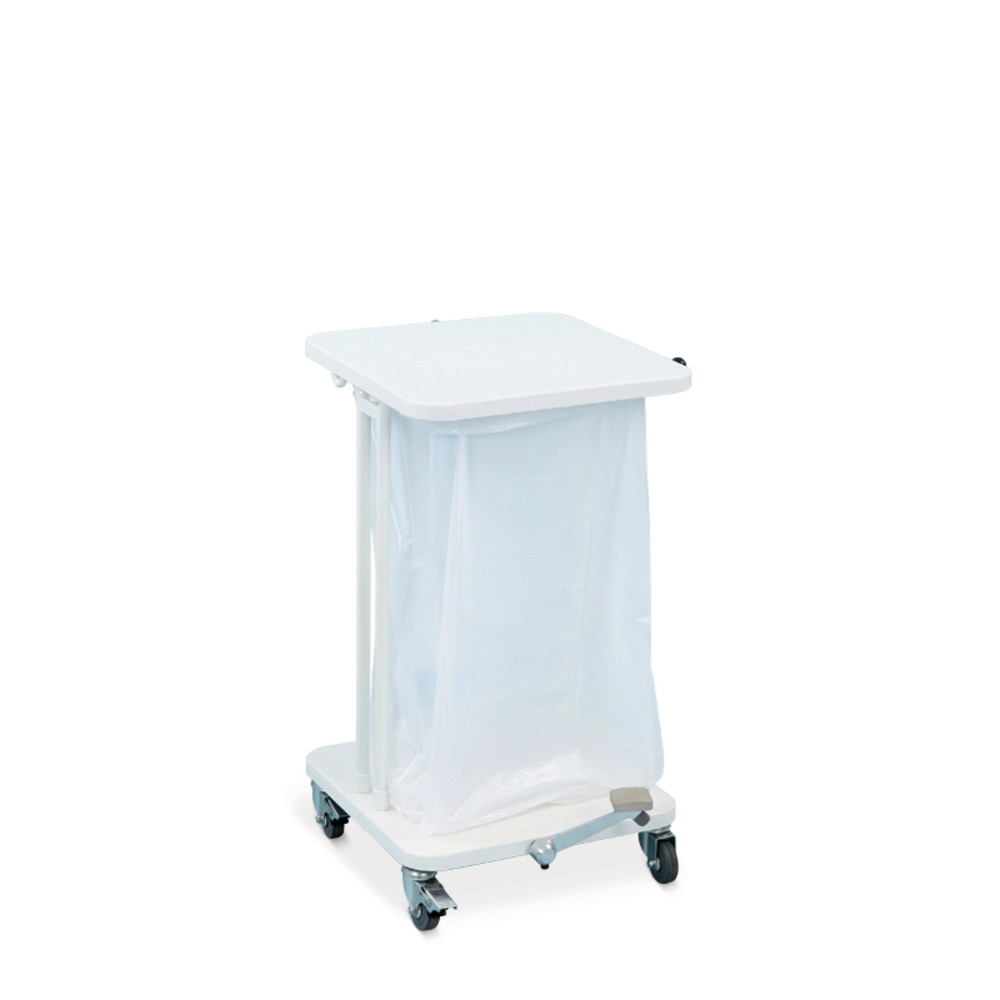 Produktabbildung Nr. 2: Abfallsackständer Premium 120 Liter, mit Rollen, offen