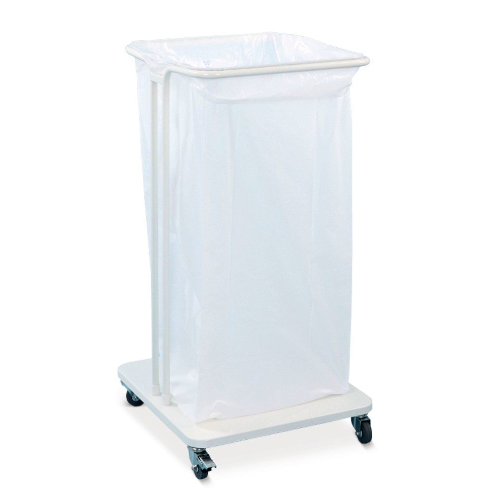 Produktabbildung Nr. 3: Abfallsackständer Premium 120 Liter, mit Rollen, offen