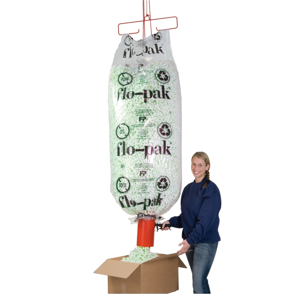 Abfüllvorrichtungs-Set für Füllmaterial Flo-Pak® Produktabbildung: Abfüllvorrichtungs-Set für Füllmaterial Flo-Pak®