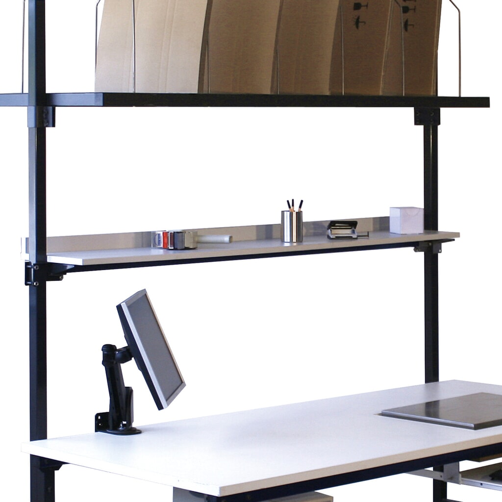 Ablage für DAHMEN Packtische Classic, BxT 1.770 x 400 mm Produktabbildung: Ablage für DAHMEN Packtische Classic, BxT 1.770 x 400 mm