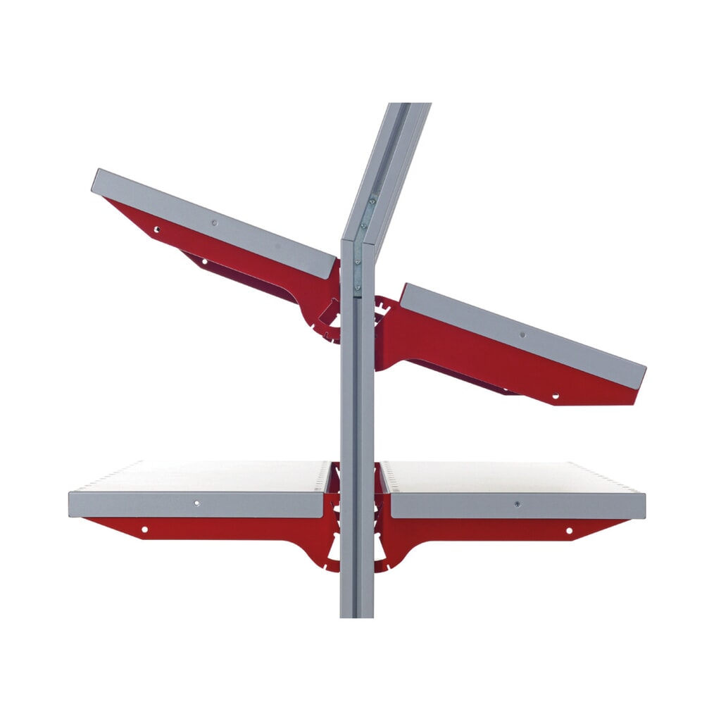 Produktabbildung Nr. 2: Ablageboden für Rocholz Packtische SYSTEM FLEX, BxT 1.000 x 200 mm