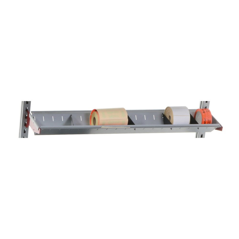 Produktabbildung: Ablagefach für Utensilien für Komplettpackplatz FLEX, komplett mit Trägerarmen