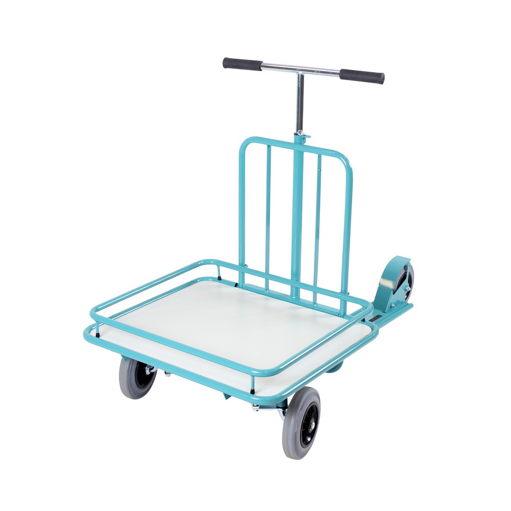 Produktabbildung Nr. 2: Abnehmbare Ladezarge für Betriebsroller Ameise®, türkisblau