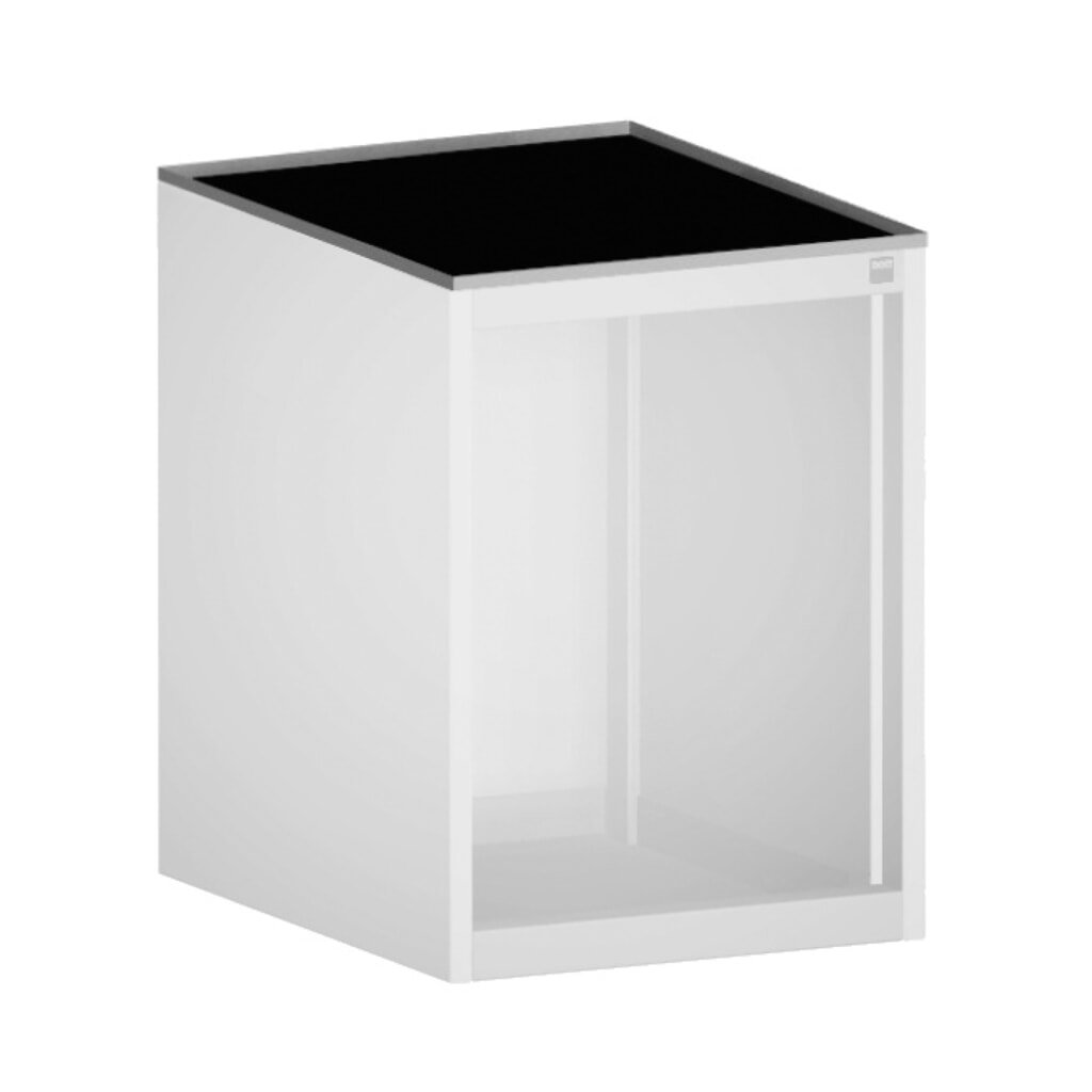 Abrollrand inklusive Schrankauflage für bott cubio Schubladenschrank, B×T 650 × 650 mm Produktabbildung: Abrollrand inklusive Schrankauflage für bott cubio Schubladenschrank, B×T 650 × 650 mm