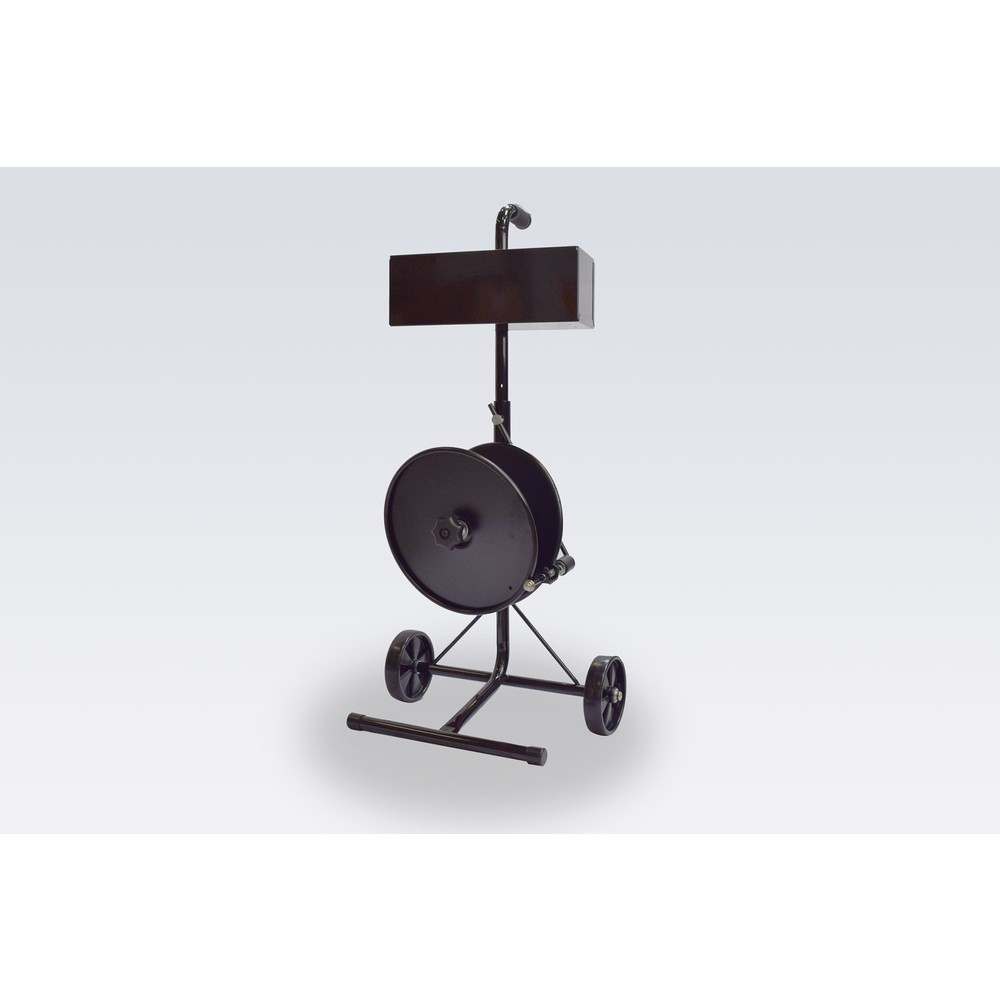 Produktabbildung: Abrollwagen für WG-Bänder, bis 76 mm Kerndurchmesser, inkl. Ablagekasten