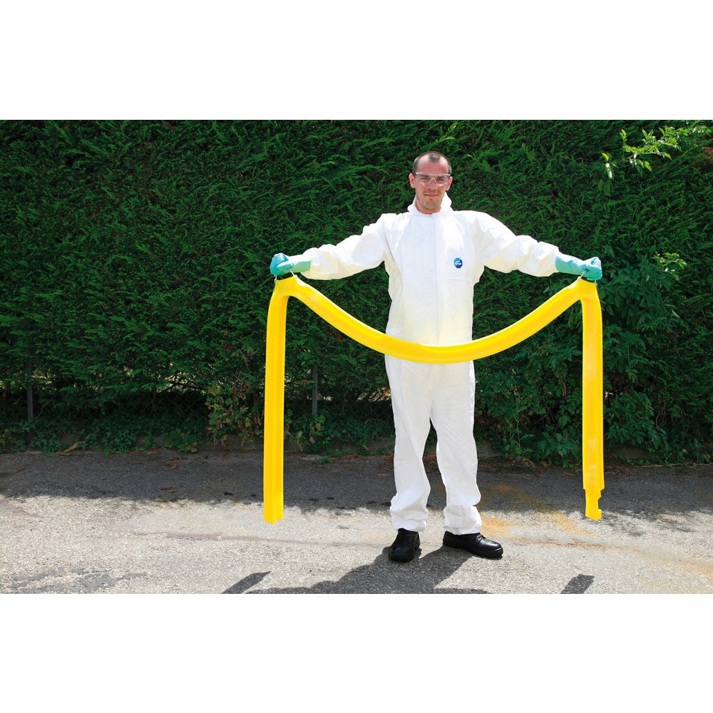 Produktabbildung Nr. 2: Absperrbarriere, Typ Schlängel, wiederverwendbarer Kanalschutz, LxBxH 2.000 x 45 x 50 mm